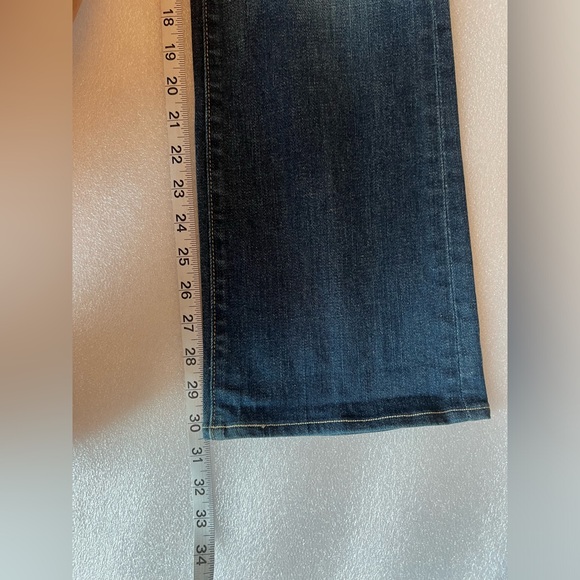 GUC 7 for All Mankind Bootcut Blue Jeans Size 28 - Picture 5 of 9